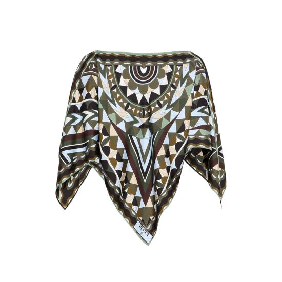 26SS 푸찌 블라우스 6HRM96 6H894 P63 GREEN BLUE