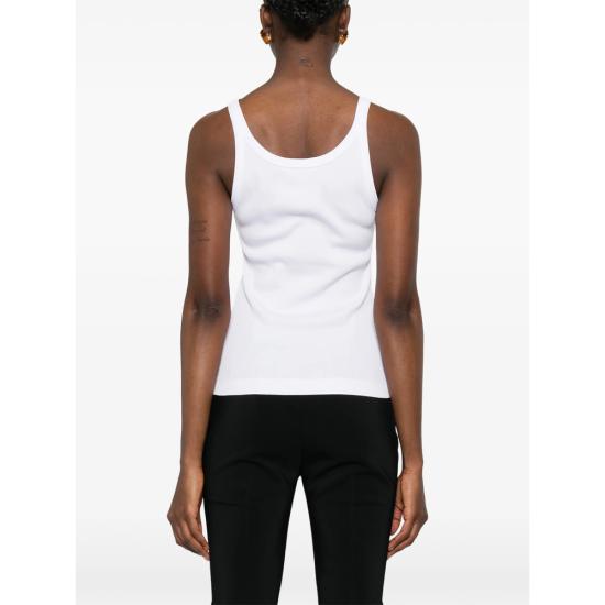 26SS 돌체앤가바나 민소매 티셔츠 F8W45T FU7AV W0800 WHITE - DOLCE & GABBANA