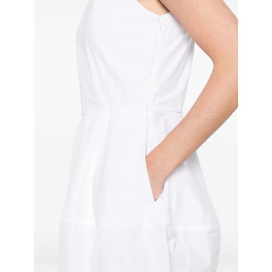 26SS 로에 미디 원피스 419 33 111 OPWHI WHITE - ROHE