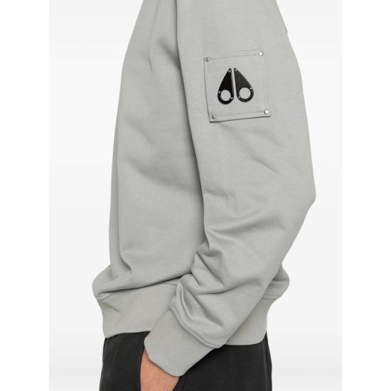 26SS 무스너클 하츠필드 크루넥 스웨트 셔츠 M35MS706 1892 GREY - MOOSE KNUCKLES