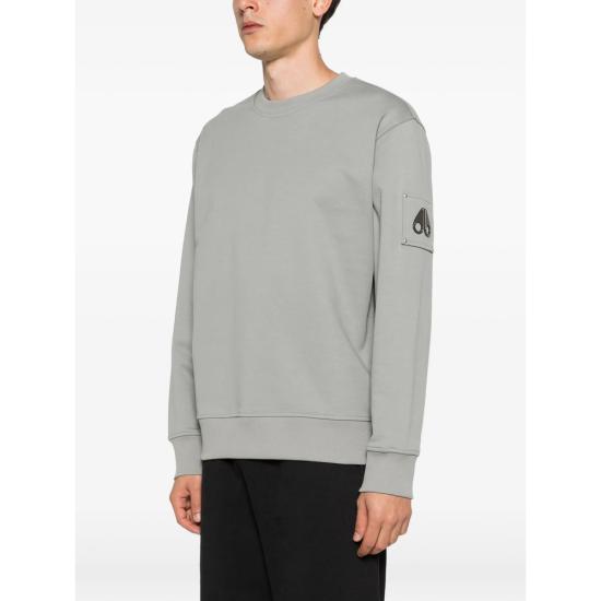 26SS 무스너클 하츠필드 크루넥 스웨트 셔츠 M35MS706 1892 GREY - MOOSE KNUCKLES