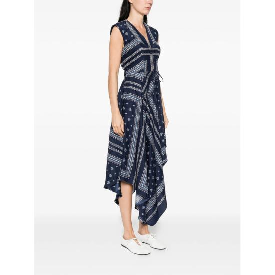 26SS 씨페러 미디 원피스 SWA0059 TSF0039 5090 BLUE WHITE - THE SEAFARER