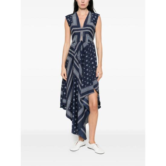 26SS 씨페러 미디 원피스 SWA0059 TSF0039 5090 BLUE WHITE - THE SEAFARER