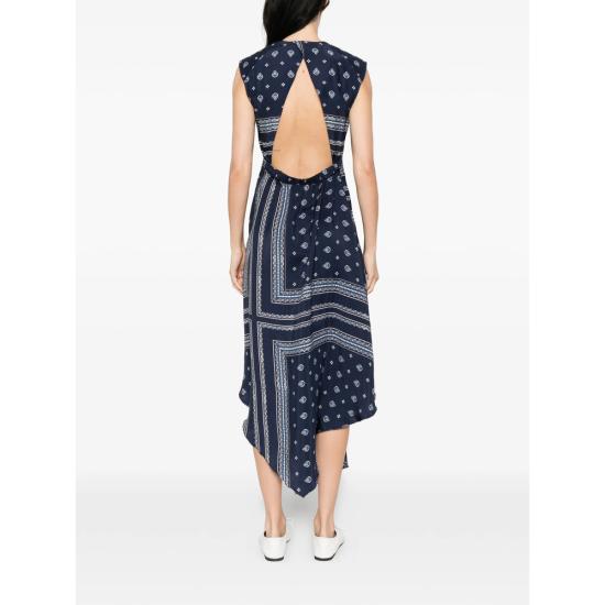 26SS 씨페러 미디 원피스 SWA0059 TSF0039 5090 BLUE WHITE - THE SEAFARER