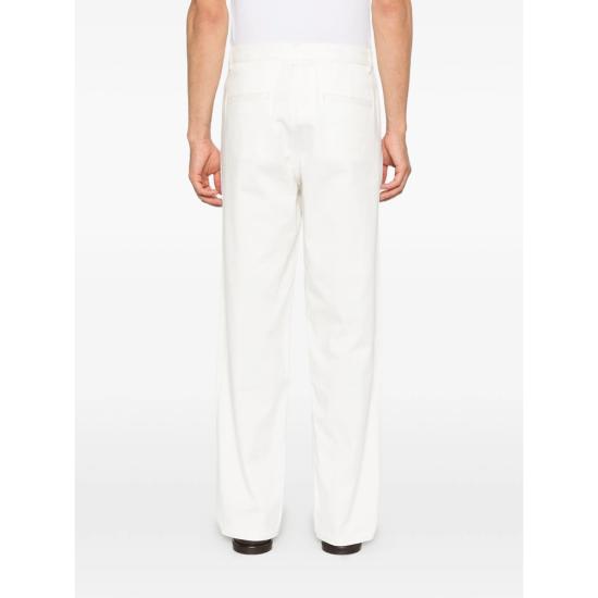 26SS 삼소앤삼소 스트레이트 팬츠 15963 SANOAH CLECR WHITE - SAMSOE SAMSOE