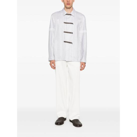 26SS 삼소앤삼소 스트레이트 팬츠 15963 SANOAH CLECR WHITE - SAMSOE SAMSOE