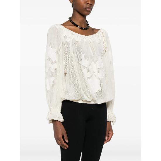 26SS 이자벨마랑 블라우스 D2J03I HT0881FA 23EC NEUTRALS - ISABEL MARANT