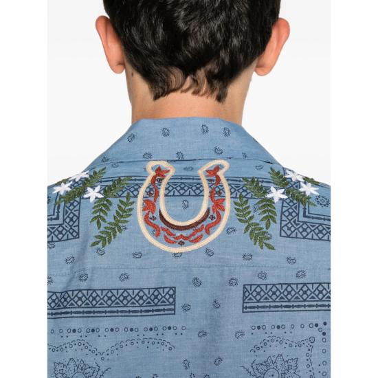 26SS 바지스트 데님 셔츠 SR28012 RANCH BLUE - BAZISZT