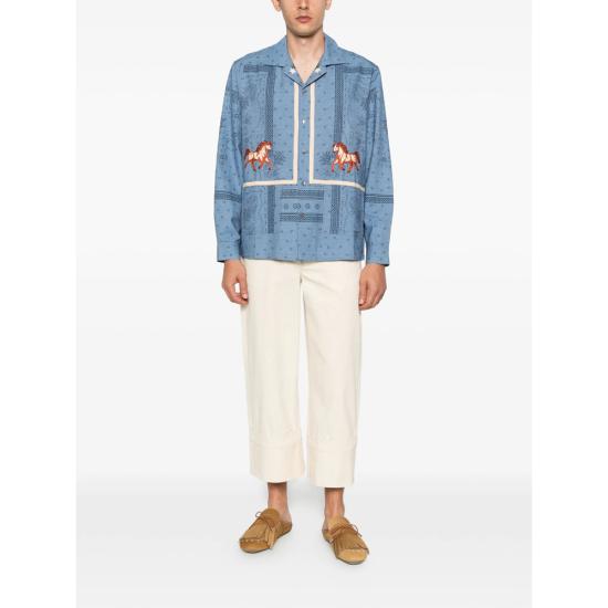 26SS 바지스트 데님 셔츠 SR28012 RANCH BLUE - BAZISZT