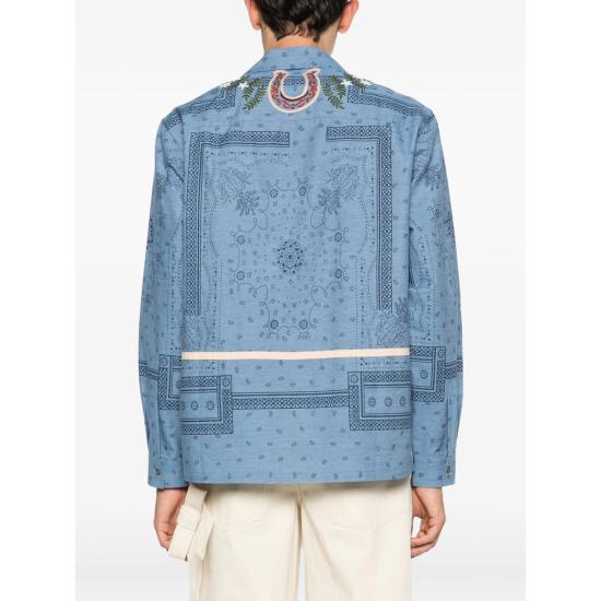 26SS 바지스트 데님 셔츠 SR28012 RANCH BLUE - BAZISZT