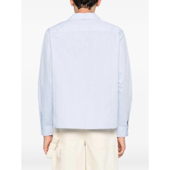 26SS 바지스트 긴팔 셔츠 SR23012 MORD LIBLU BLUE - BAZISZT