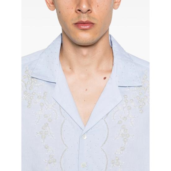 26SS 바지스트 긴팔 셔츠 SR23012 MORD LIBLU BLUE - BAZISZT