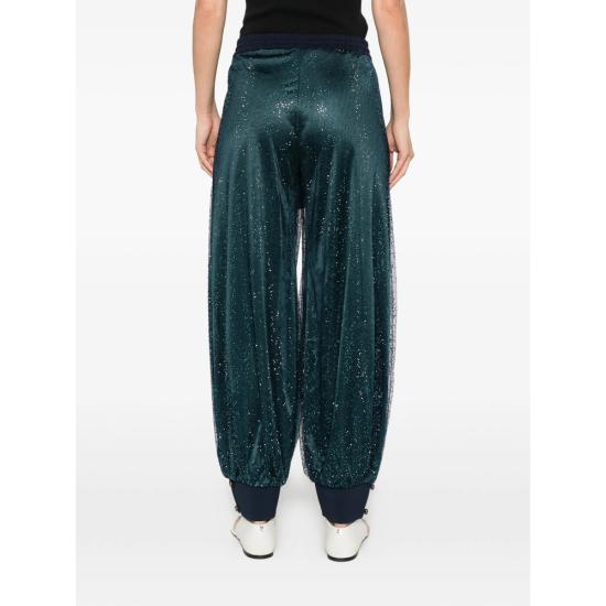 26SS 조르지오 아르마니 테이퍼드 팬츠 AF24596 GW004118 UB022 BLUE - GIORGIO ARMANI