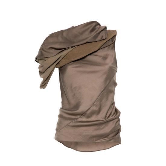 26SS 엔타이어 스튜디오 블라우스 ESSS26TO02272 6294 BROWN NEUTRALS