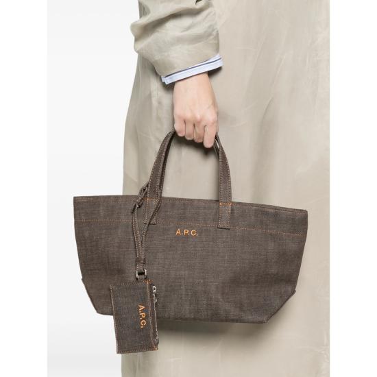 26SS 아페쎄 토트백 COHLX F67045 CAE BROWN - A.P.C.
