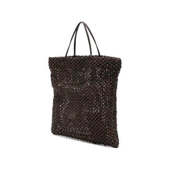 26SS 더로우 토트백 W2075 WL6 DBAS BROWN - THE ROW