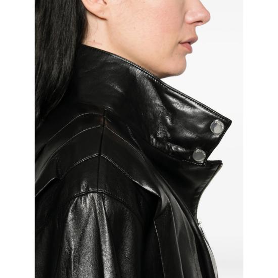 26SS 셀프 포트레이트 바이커 자켓 SS26 103J B BLACK - SELF PORTRAIT