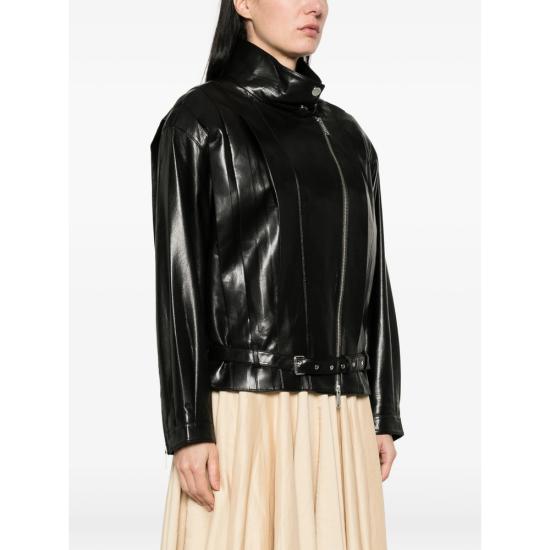 26SS 셀프 포트레이트 바이커 자켓 SS26 103J B BLACK - SELF PORTRAIT