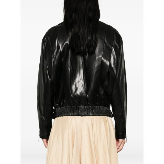 26SS 셀프 포트레이트 바이커 자켓 SS26 103J B BLACK - SELF PORTRAIT