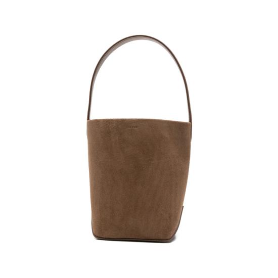 26SS 더로우 토트백 W2106 L665 NUZ BROWN