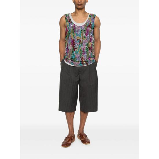 26SS 드리스 반 노튼 민소매 티셔츠 3371 020727 800 GREY - DRIES VAN NOTEN