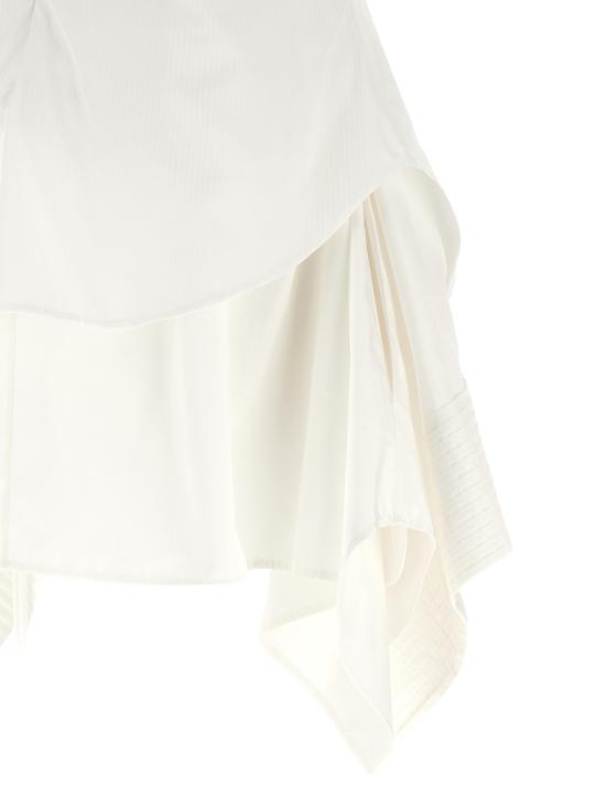 26SS 알렉산더 맥퀸 숏 원피스 868507QAACZ9000 White - ALEXANDER MCQUEEN