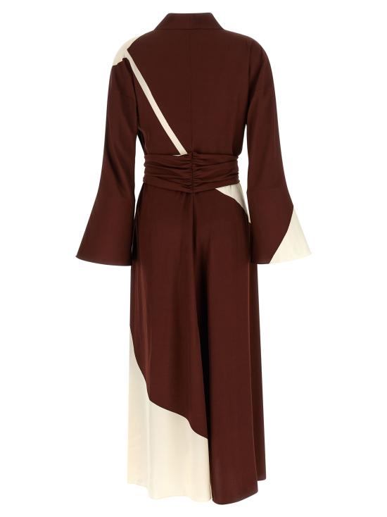 26SS 알베르타 페레티 롱 원피스 A047101511074 Bordeaux - ALBERTA FERRETTI