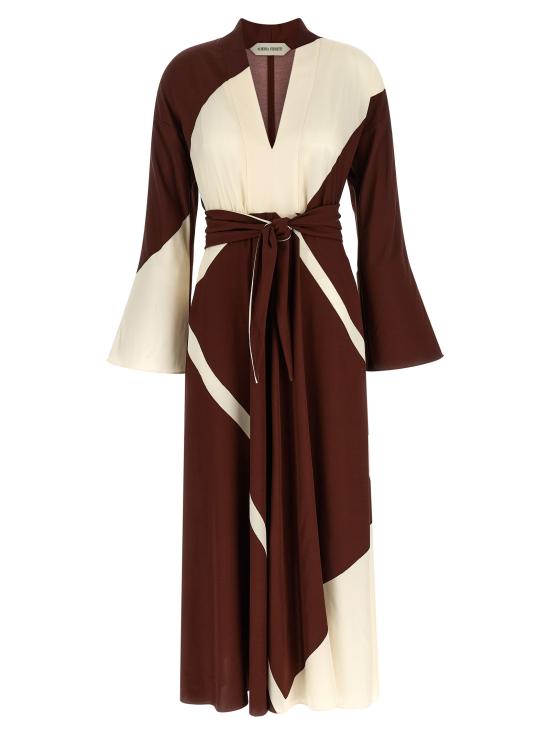 26SS 알베르타 페레티 롱 원피스 A047101511074 Bordeaux