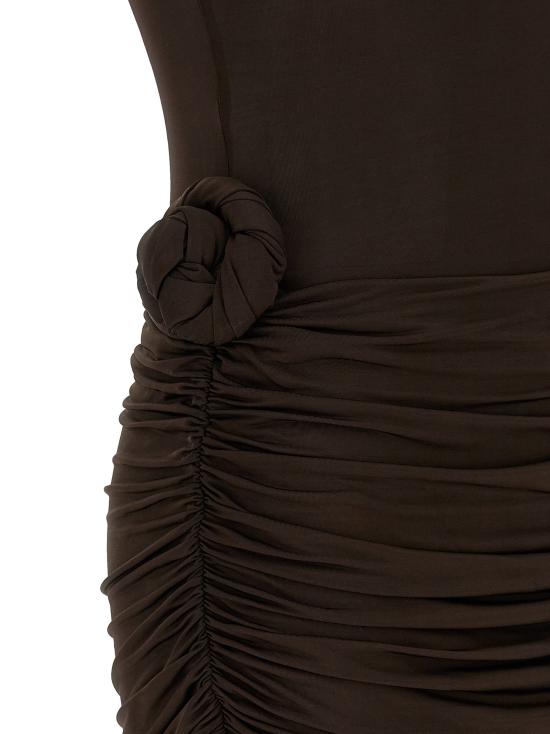 26SS 로테이트 바이 크리스텐슨 숏 원피스 11594129102910 Brown - ROTATE BY BIRGERCHRISTENSEN