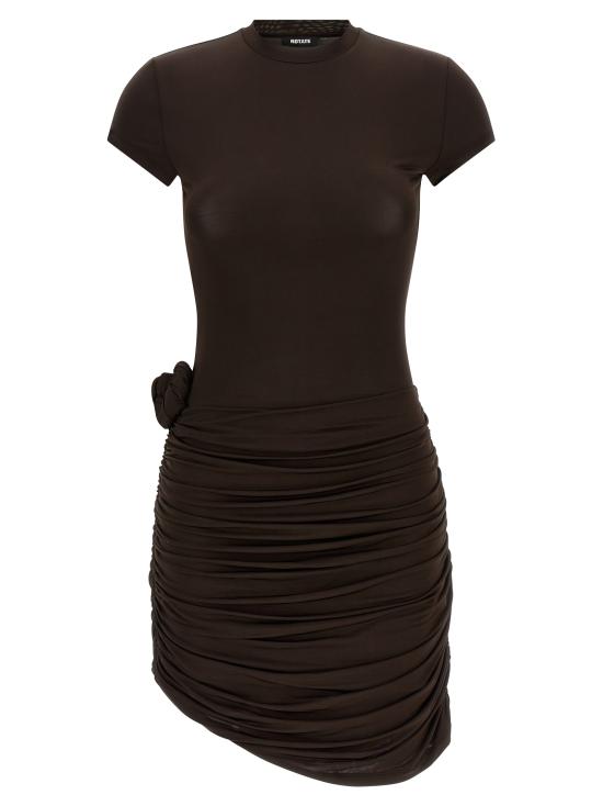 26SS 로테이트 바이 크리스텐슨 숏 원피스 11594129102910 Brown