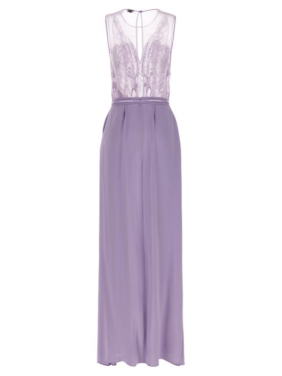 26SS 엘리자베타프랜치 롱 원피스 ABR4262E2EV7 Purple - ELISABETTA FRANCHI