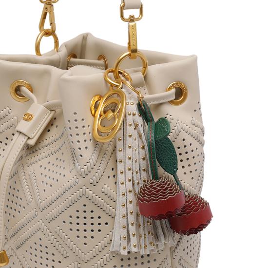 26SS 라캐리 토트백 161PEM200LEA IVO White - LA CARRIE