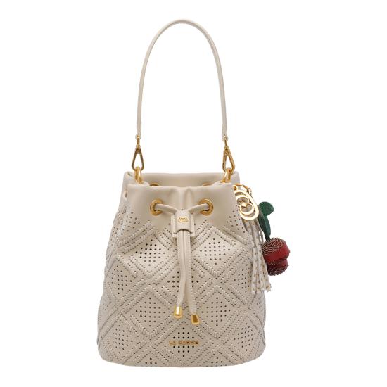 26SS 라캐리 토트백 161PEM200LEA IVO White