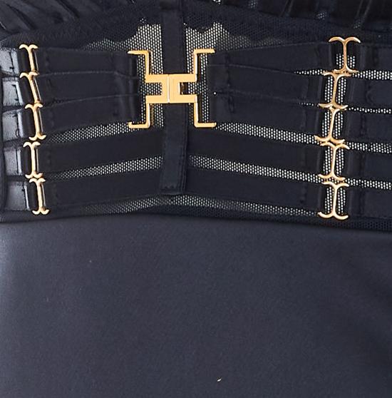 26SS 엘리자베타프랜치 미디 원피스 AB95062E2 110 Black - ELISABETTA FRANCHI