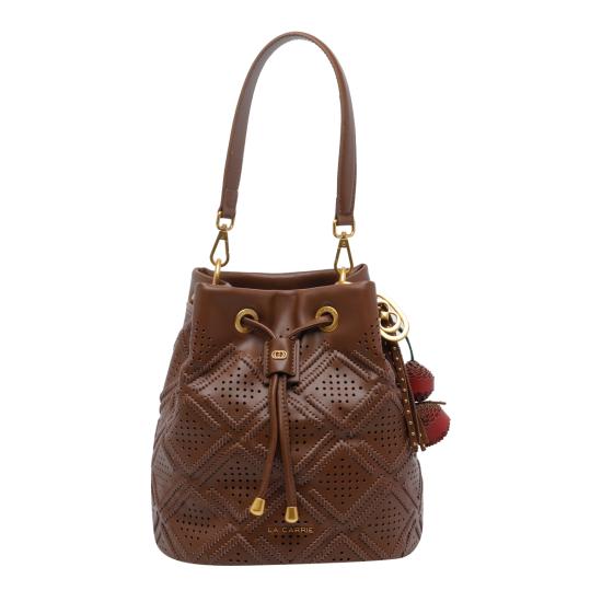 26SS 라캐리 토트백 161PEM200LEA BRO Brown