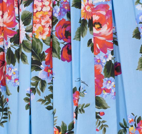 26SS 돌체앤가바나 미디 원피스 F6TTHT HS5UUHC5ZO Blue - DOLCE & GABBANA