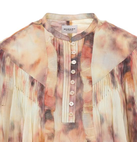 26SS 이자벨마랑에뚜왈 셔츠 HT0854FA D1J13E90BE MultiColour - ISABEL MARANT ETOILE