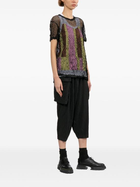 26SS 꼼마꼼마 반팔 티셔츠 RQT014 0511 Black - COMME COMME