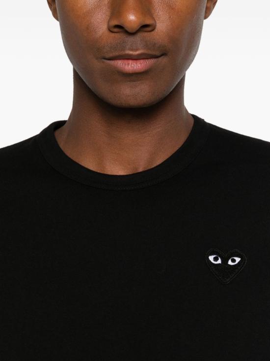 26SS 꼼데가르송 반팔 티셔츠 AXT120 Nero - COMME DES GARCONS