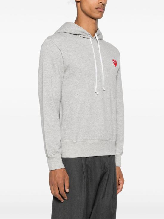 26SS 꼼데가르송 후드 티셔츠 AXT170 Grey - COMME DES GARCONS