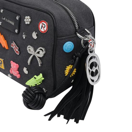 26SS 라캐리 숄더백 161MCC162CAS BLA Black - LA CARRIE