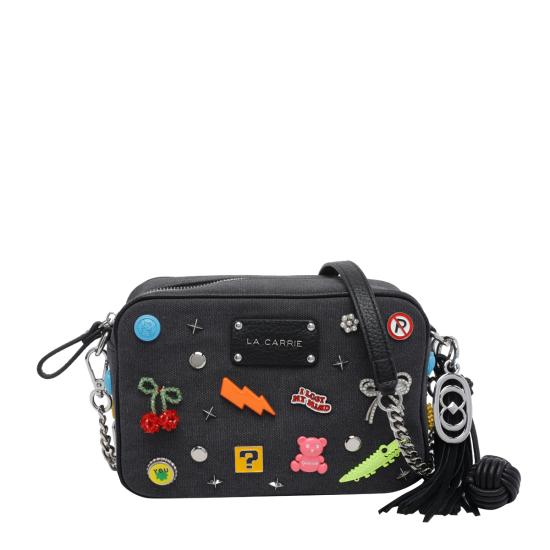 26SS 라캐리 숄더백 161MCC162CAS BLA Black