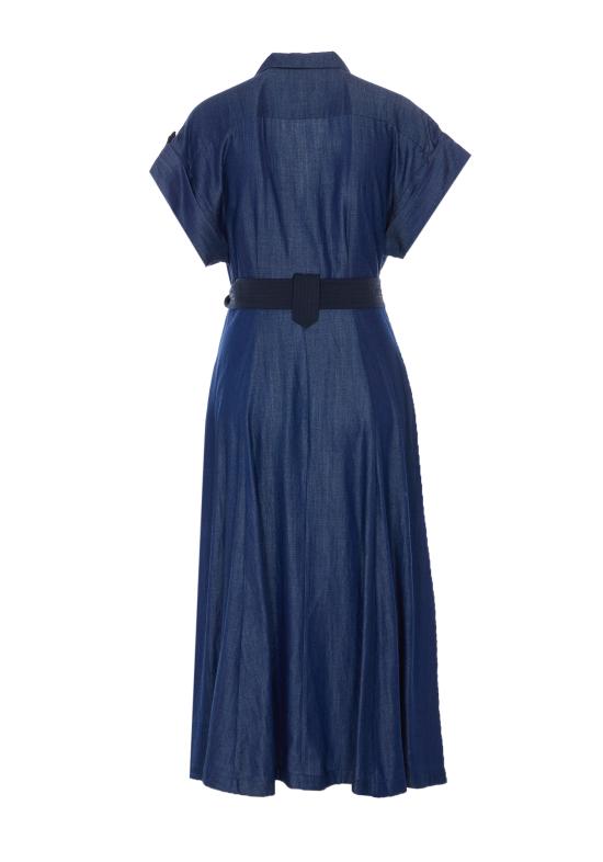 26SS 리우조 미디 원피스 UA6315D0335 77000 Blue - LIU JO