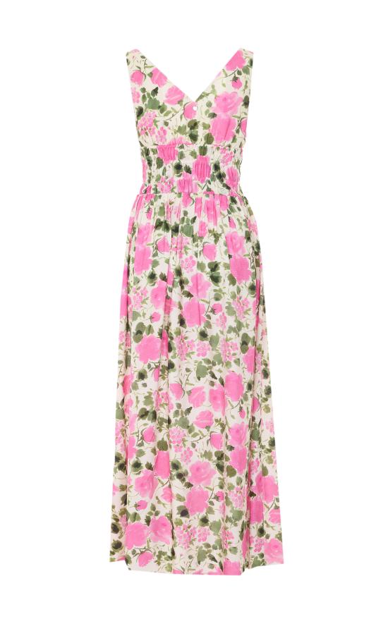 26SS 리우조 미디 원피스 WA6405T434A P9382 MultiColour - LIU JO