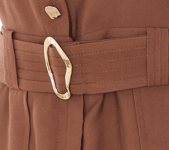 26SS 리우조 미디 원피스 CA6299T2508 09032 Marrone - LIU JO