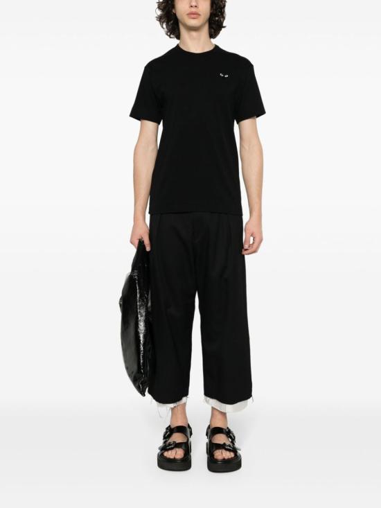 26SS 꼼데가르송 반팔 티셔츠 AXT064 1 BLACK - COMME DES GARCONS