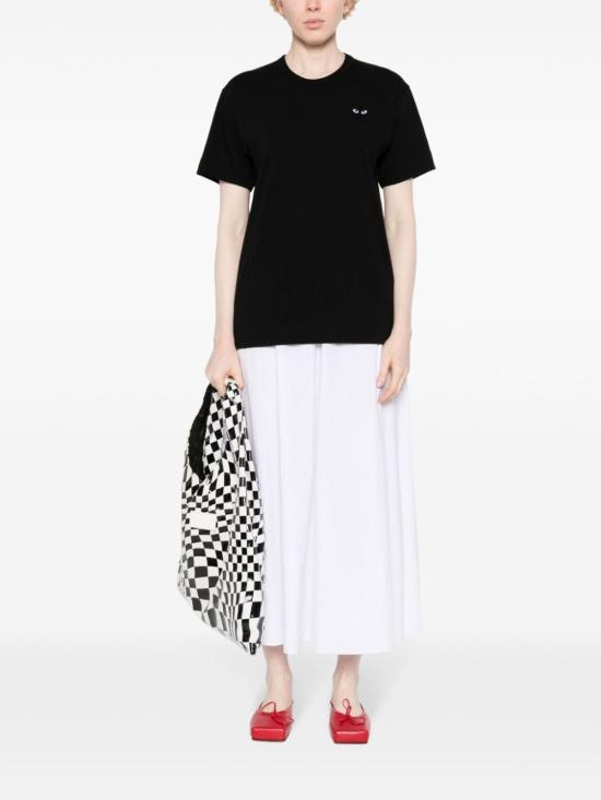 26SS 꼼데가르송 반팔 티셔츠 AXT064 1 BLACK - COMME DES GARCONS