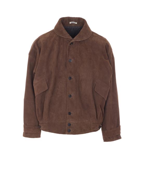 26SS 오라리 수트 자켓 A26SB01SG DARK BROWN Brown