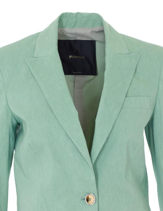 26SS 핑코 수트 자켓 106597 A34IT80 Green - PINKO