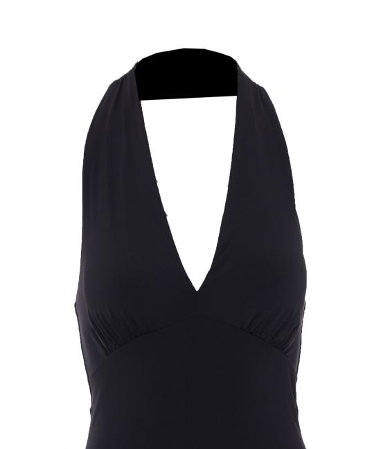 26SS 마이클 코어스 미디 원피스 MS683COH6J 001 Black - MICHAEL KORS